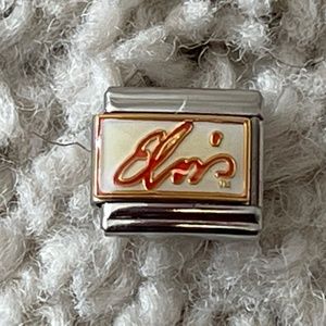 Casa D'oro Elvis Presley #01R Italian Charm 9mm